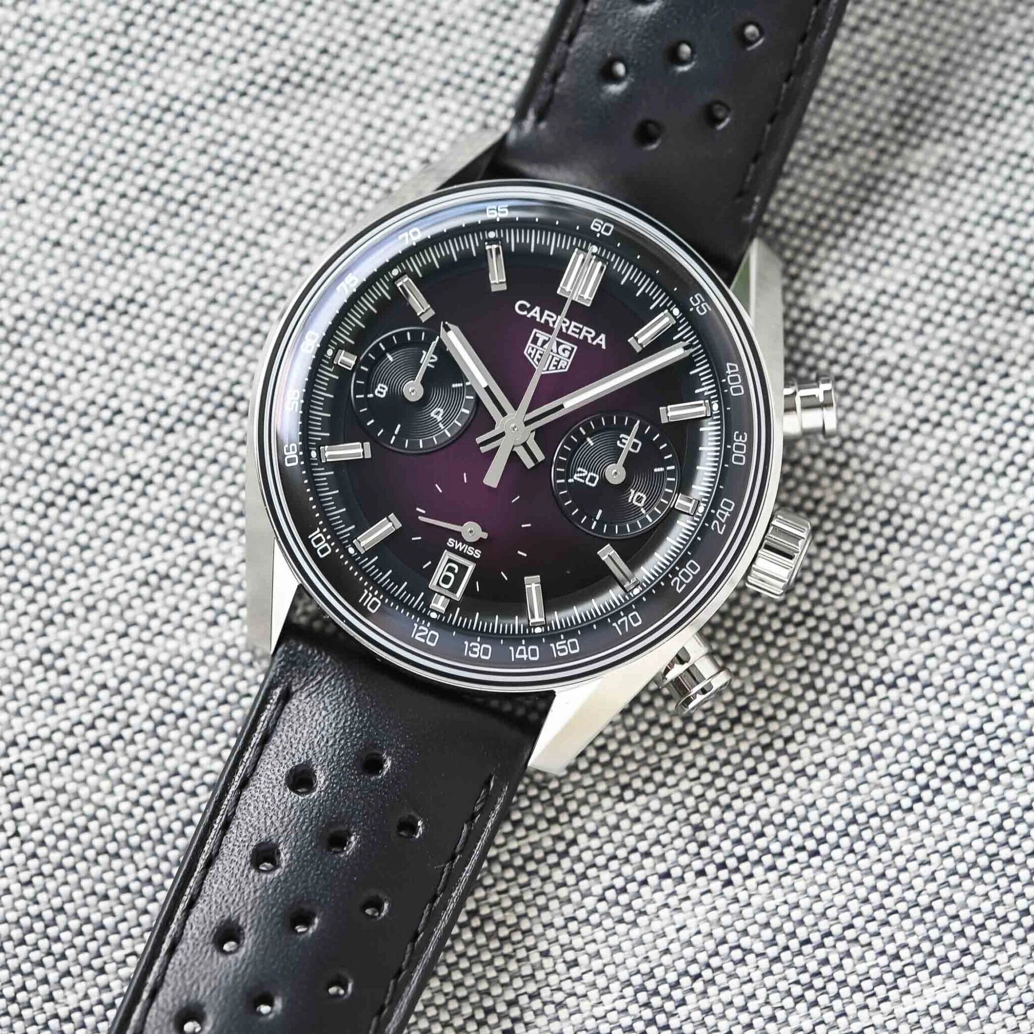 TAG Heuer Carrera Glassbox Purple Replica